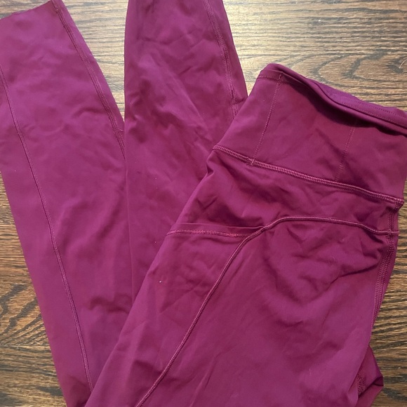 Lululemon Set of Four Leggings in Various Colors - Picture 5 of 9